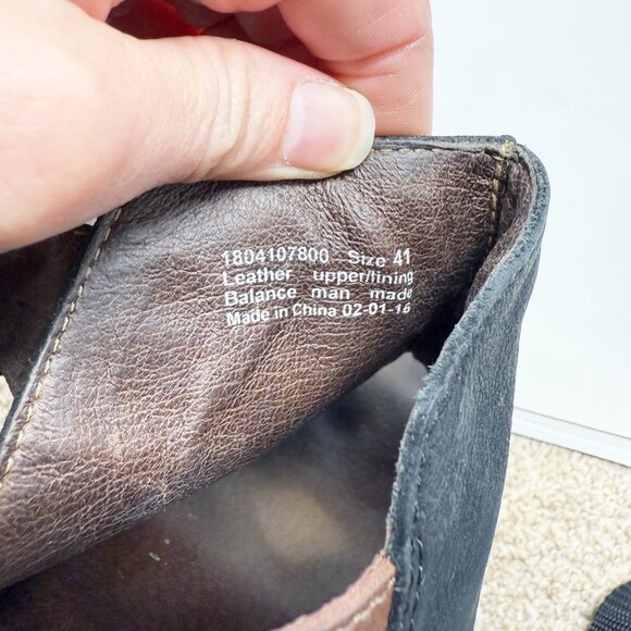 Dansko Black Oiled Leather Open Toe Booties Comfort Shoes Women's Size EU 41 - Picture 9 of 10
